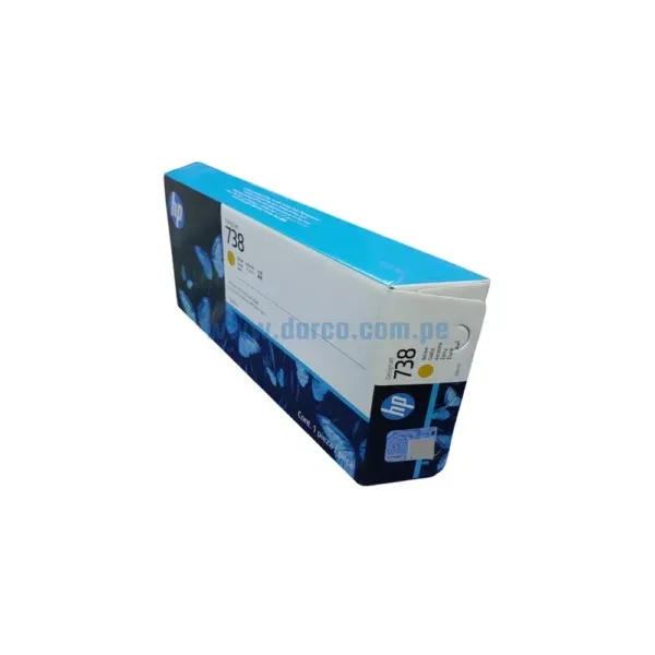 tinta-hp-738-676m8a-amarillo-t850-t950-300ml-original Tinta Hp 738 676M8A Amarillo DesignJet T850 / T950 / XT950, Capacidad De Alto Rendimiento 300 Mililitros. Envios Lima Metropolita Y Provincias