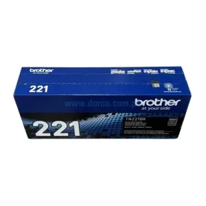 Toner Brother TN-221BK Negro, Compatible Con Impresoras HL3150CDN / 3170CDW, Con Capacidad De Impresion Hasta 2.500 Paginas.