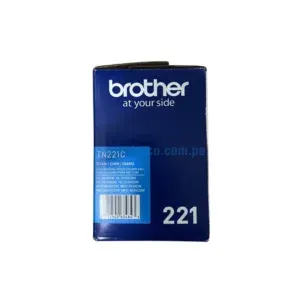 Toner Brother TN-221C Cyan, Compatible Con Impresoras HL3150CDN / 3170CDW, Con Capacidad De Impresion Hasta 1.400 Paginas.