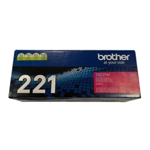 Toner Brother TN-221M Magenta, Compatible Con Impresoras HL3150CDN / 3170CDW, Con Capacidad De Impresion Hasta 1.400 Paginas.