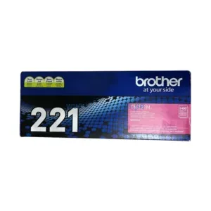 Toner Brother TN-221M Magenta, Compatible Con Impresoras HL3150CDN / 3170CDW, Con Capacidad De Impresion Hasta 1.400 Paginas.