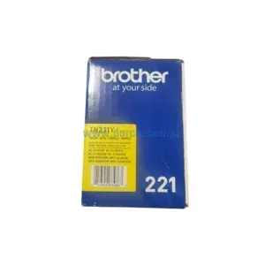 Toner Brother TN-221Y Amarillo, Compatible Con Impresoras HL3150CDN / 3170CDW, Con Capacidad De Impresion Hasta 1.400 Paginas.