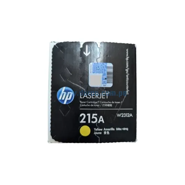 Toner Hp W2312A 215A Amarillo, Compatible Con Impresoras Hp LaserJet M155a | M155nw | M182n | M182nw | M183fw Rendimiento De 850 Pag.