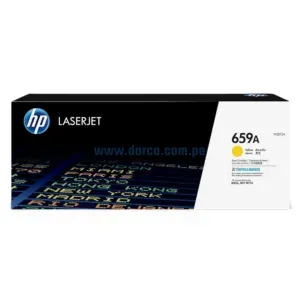Toner Hp W2012A (659A) Amarillo, Para Impresoras Hp LaserJet MFP MFP M776z, M776zs, M776dn, M856 Rendimiento De 13,000 Paginas
