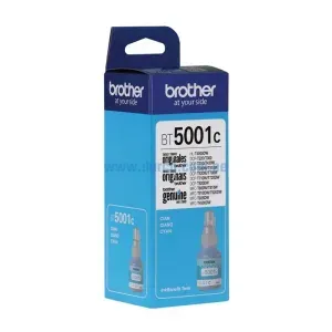 Botella De Tinta Brother BT5001C Cyan, Para Impresoras HL-T4000DW, DCP-T220, T226, T300. Envíos a Nivel Nacional