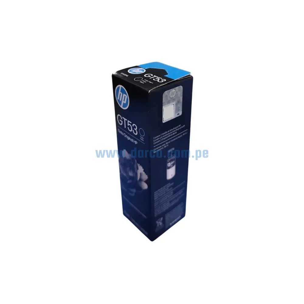 Botella De Tinta Hp 1VV22AL Bottle (GT53) Negro Smart Tank 500, 508 Contenido 90 Mililitros. Envios a nivel Nacional