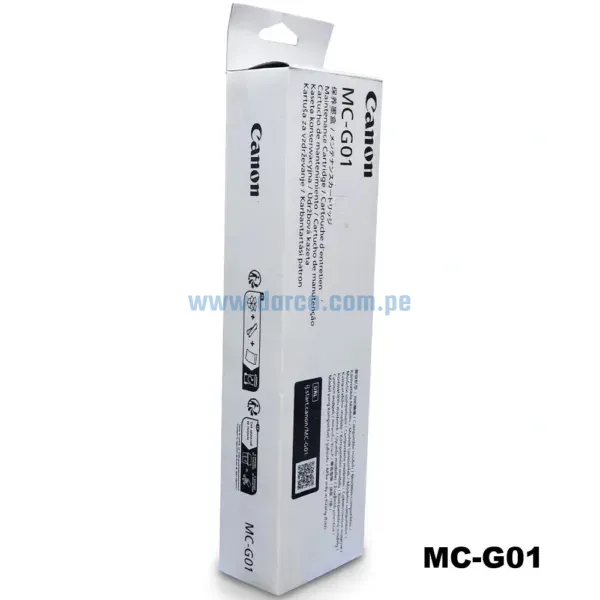 Caja De Mantenimiento Canon MC-G01, Para Impresora Multifuncional Canon MAXIFY GX5010, GX6010, GX7010, GX7110 Original