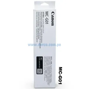 Caja De Mantenimiento Canon MC-G01, Para Impresora Multifuncional Canon MAXIFY GX5010, GX6010, GX7010, GX7110 Original