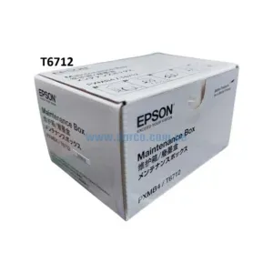 Caja De Mantenimiento Epson T671200/PXMB4, Para Impresoras Epson WorkForce Pro WF-6090, WF-6590, WF-8090, WF-8590 Original
