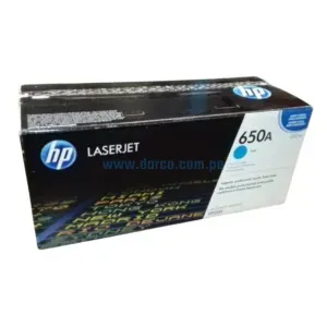 Toner HP CE271A 650A Cyan, Para Impresoras Hp LaserJet M750n, M750dn, M750xh, CP5525N, CP5525DN, CP5525XH. Rendimiento 15,00 pag.