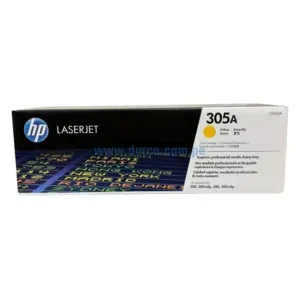 Toner Hp CE412A 305A Amarillo, Para Impresoras Hp LaserJet MFP M375, M451, M451nw, M475dn, M475dw Rendimiento De 2,600 Paginas
