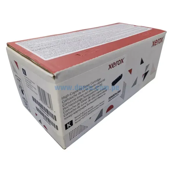 Cartucho De Toner Xerox 006R04380 Black, Para impresoras Xerox B310 / B305 / B315, Rendimiento 8,000 Páginas. Envios A Nivel Nacional