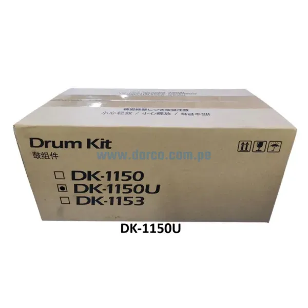 Drum Kyocera DK-1150U Unidad De Imagen, Para impresoras Kyocera Ecosys M2040dn, M2640idw, P2040dw, Rendimiento 80,000 Paginas