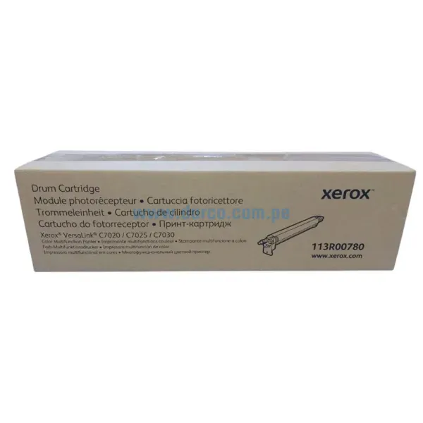 drum-xerox-113r00780-versalink-c7020-c7025-c7030 Drum xerox 113R00780 Unidad De Imagen Black, Cyan, Yellow, Magenta Para impresoras VersaLink C7020, C7025, C7030, Rendimiento 109,000 Pg.