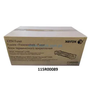 Fusor Xerox 115R00089 Negro, Para impresoras impresoras Xerox VersaLink C400, C405 WorkCentre 6655, 6655i Capacidad de impresion 100,000 Páginas.