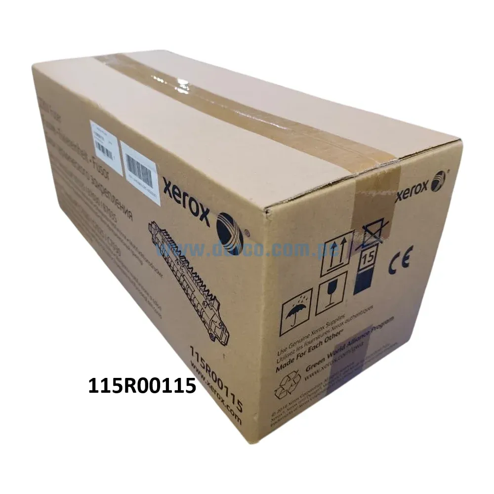 Fusor Xerox 115R00115 Negro, Para impresoras impresoras Xerox VersaLink B7025, B7030, B7035, C7020, C7025, C7030 Capacidad 100,000 Pág