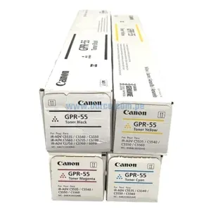 Kit De Toner Canon GPR-55, Para Impresoras iR ADV C5535i, C5540i, C5550i, C5560i, DX C5740i, C5750i. Envíos a Nivel Nacional