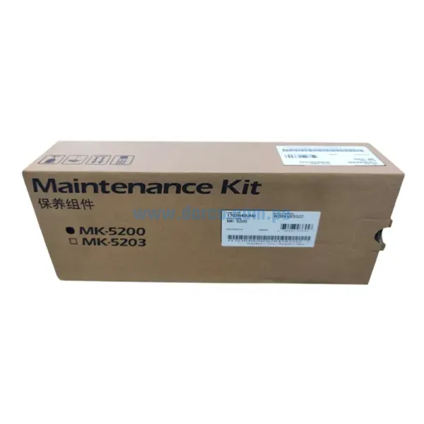 Kit De Mantenimiento ADF Kyocera MK-5200, Para impresoras Kyocera Ecosys M3655idn, M3860idn, M3860idnf, M6235cidn, MA6000ifx, P3260dn.