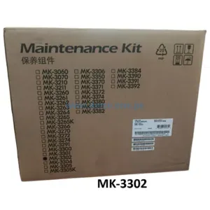 Kit De Mantenimiento Kyocera MK-3302, Para impresoras Kyocera Ecosys M3655idn, M3660idn, M3860idn, M3860idnf. Envios a Nivel Nacional
