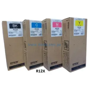 Kit De Tinta Epson R12X, Para Impresoras Epson Workforce Pro WF-R464, WF-R5190, WF-R5690, 20.000 Paginas, Envios a Nivel Nacional