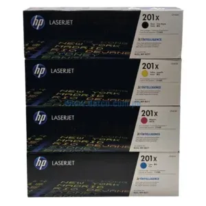 Kit De Toner Hp LaserJet MFP M277, M252 (201X) Para Impresoras Hp LaserJet Pro M252n, M252dw, MFP M277n, M277dw. Envíos a Nivel Nacional