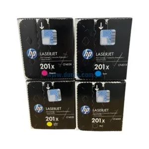 Kit De Toner Hp LaserJet MFP M277, M252 (201X) Para Impresoras Hp LaserJet Pro M252n, M252dw, MFP M277n, M277dw. Envíos a Nivel Nacional