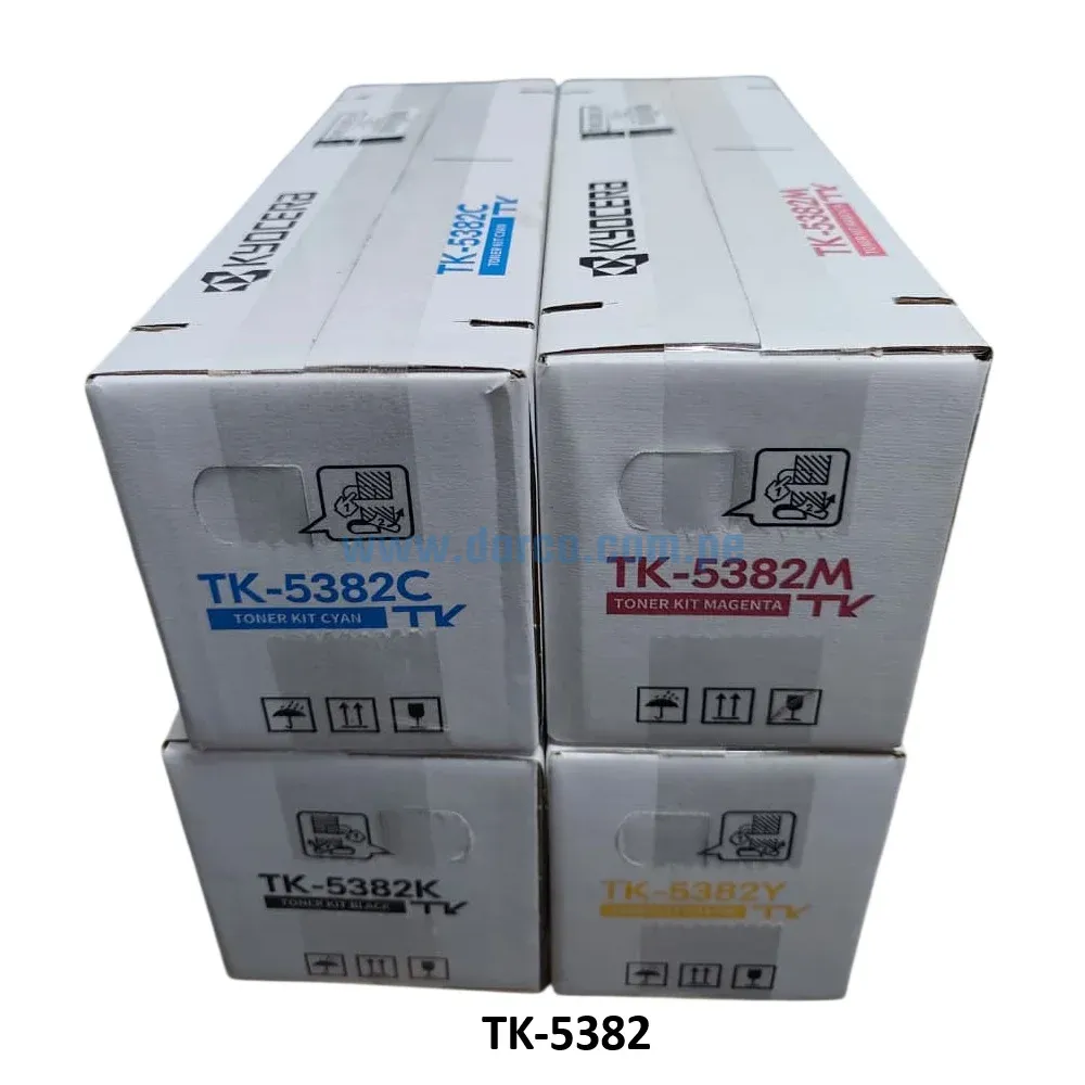 Kit De Toner Kyocera TK-5382 Para Impresoras Kyocera For Ecosys MA4000cix, MA4000cifx, PA4000cx Envios a Nivel Nacional y Lima Metropolitana