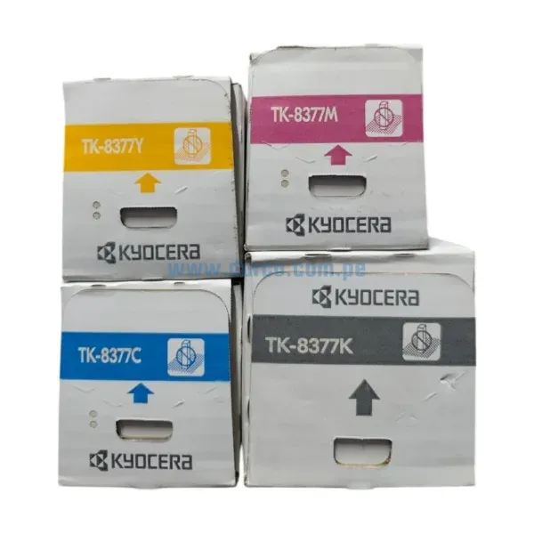 Kit De Toner Kyocera TK-8377, Para Impresora Kyocera TASKalfa 3554ci, Con Rendimiento De 30.000 Páginas. Envios a Nivel Nacional