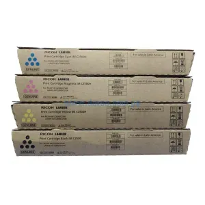 Juego De Toner Ricoh IM C2000 / C2500 (Bk, C, M, Y) , Para Impresoras Ricoh IM C2000, IM C2500. Envios a Nivel Nacional