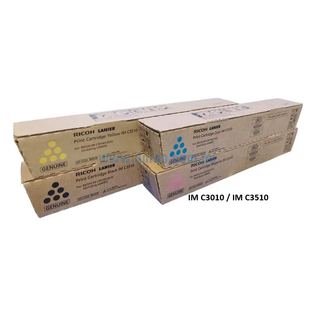 Kit De Toner Ricoh IM C3010 / IM C3510, Para Impresoras Multifuncional Ricoh IM C3010, IM C3510 Envios a Nivel Nacional