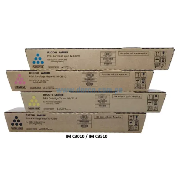 kit-de-toner-ricoh-im-c3010-im-c3510-negro-yellow-magenta-cian Kit De Toner Ricoh IM C3010 / IM C3510, Para Impresoras Multifuncional Ricoh IM C3010, IM C3510 Envios a Nivel Nacional