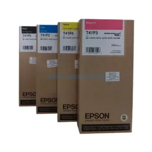 Kit Tinta Epson T41P, Para Impresoras Epson ULTRACHROME XD2 SC-T3470, 3475, 5470, 5475,5470M 14.000 Paginas.