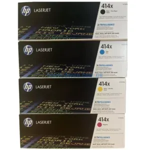 Kit Toner Hp LaserJet MFP M479, M454, M455 (414X) Para Impresoras Hp LaserJet Enterprise Pro M454dw / MFP M479fdn / M479dw / M479fdw