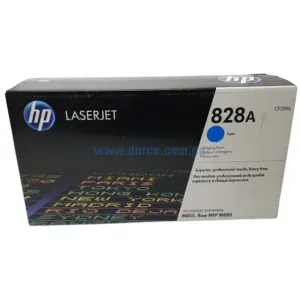 Tambor Drum HP CF359A 828A Cyan. Para impresoras Hp LaserJet Enterprise M855dn, M855x, M855xh, M880z, M880z Rendimiento 30,000 Pag