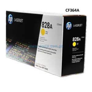 Tambor Drum HP CF364A 828A Amarillo. Para impresoras Hp LaserJet Enterprise M855dn, M855x, M855xh, M880z, M880z Rendimiento 30k