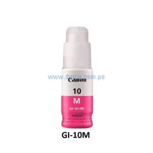 Botella De Tinta Canon GI-10M Magenta, Para Impresoras Canon Pixma G5010 / G5011 / G6010 / G6011 / G7010 / GM2010 / GM2011 Contenido 70ml