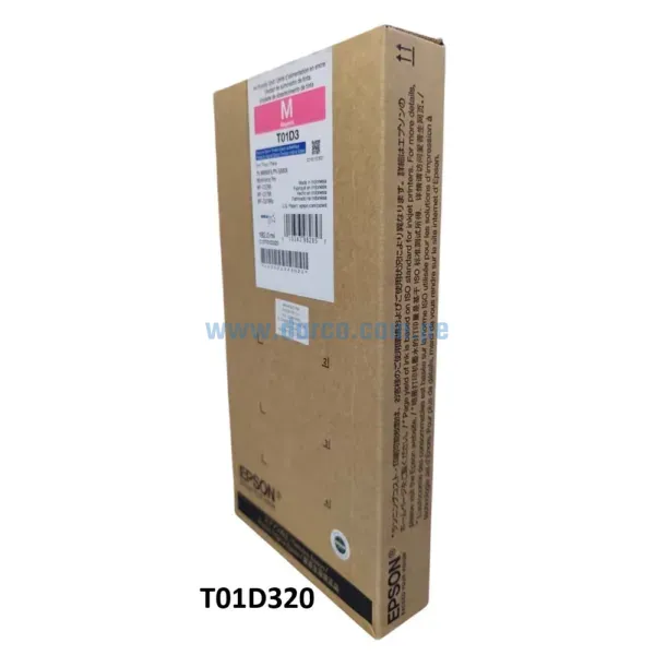 tinta-epson-t01d320-t01d3-magenta-workforce-pro-wf-c529r-c579r Bolsa De Tinta Epson T01D320 (T01D3) Magenta, Para Impresoras Epson Workforce Pro WF-C529R, C579R, PX-M880FX, S880X, 20.000 Paginas
