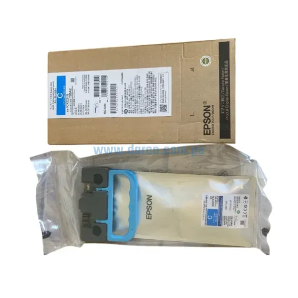 tinta-epson-t05a200-t05a-cyan-workforce-c878r-c879r-original Tinta Epson T05A200 T05A Cyan, Para Impresoras Epson Pigmentado Workforce Pro WF-C878R / C879R, Rendimiento 20.000 Paginas.