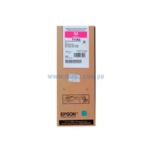 Bolsa De Tinta Epson T11A320-AL Magenta Para Impresoras Epson Workforce Pro WF-C5310 / C5390 / C5810 / C5890, Rendimiento 5.000 Pag.