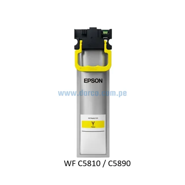 tinta-epson-t11a420-al-amarillo-para-wf-c5810-c5890 Bolsa De Tinta Epson T11A420-AL Amarillo Para Impresoras Epson Workforce Pro WF-C5310 / C5390 / C5810 / C5890, Rendimiento 5.000 Pag.