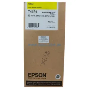 Tinta Epson T41P420 (T41P4) Amarillo, Para Impresoras Epson ULTRACHROME XD2 SC-T3470, 3475, 5470, 5475,5470M 14.000 Paginas.