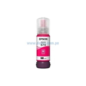 Tinta Epson T574320 (574) Magenta, Para Impresoras EcoTank L8050, L18050, Rendimiento 70 Mililitros, Envíos Lima Metropolitana Y Provincias