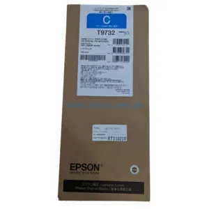 Bolsa De Tinta Epson T973220 T9732 Cyan, Para Impresoras Epson Workforce Pro WF-C869R, PX-S7070X, PX-M7070FX. 22.000 Paginas