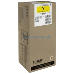 Bolsa De Tinta Epson T974420 (T9744) Amarillo, Para Impresoras Epson Workforce Pro WF-C869R, WF-C869R Series, PX-S7070X, M7070FX 84.000 Paginas