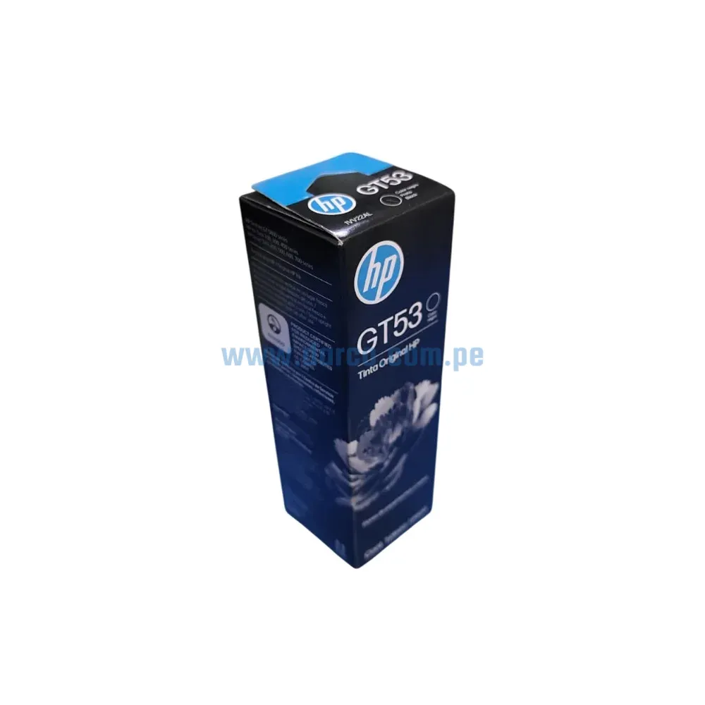 Botella De Tinta Hp 1VV22AL Bottle (GT53) Negro Smart Tank 500, 508 Contenido 90 Mililitros. Envios a nivel Nacional