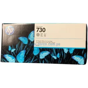 Tinta Hp P2V72A (730) Gray, Para Impresoras Hp DesignJet T1600, T1700, T2600, Contenido 300 Mililitros. Envios a Nivel Nacional.