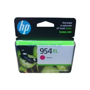 Tinta Hp L0S65AL (954XL) Magenta, Para Impresoras HP OfficeJet Pro 7720, 7740, 8210, 8720, 8730 Con Alta Capacidad De 1,600 mililitros