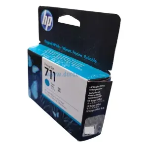 Cartucho De Tinta Hp CZ130A (711) Cyan, Para Impresoras DesignJet T120, T130, T520, T530 Contenido 29 Mililitros. Envios a Nivel Nacional