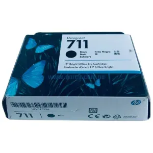 Cartucho De Tinta Hp CZ133A (711) Black, Para Impresoras DesignJet T120, T130, T520, T530 Contenido 80 Mililitros. Envios a Nivel Nacional