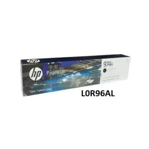Tinta Hp L0R96AL 974A Negro, Para Impresoras HP PageWide 452DW / 577DW Rendimiento 3,500 Paginas. Realizamos Envios A Nivel Nacional.